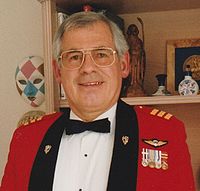 LCol JM Savage portrait, retirement dinner 1995.jpg