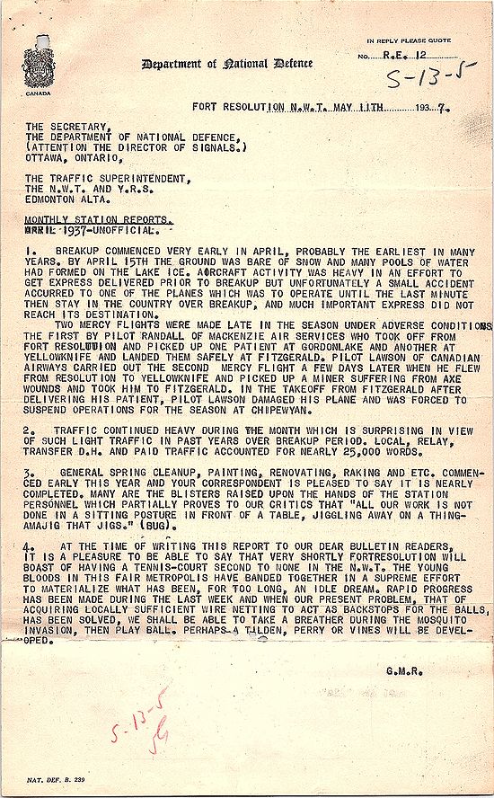 Fort Resolution Unofficial Monthly Report - April 1937.jpg