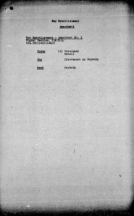 2nd CMHQ Signal Company WE IV 1940 114B 2 - Amendment 1 - page 1.jpg