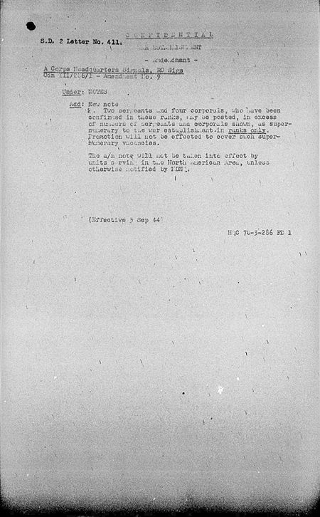 Corps Headquarters Signals WE III 286 1 - Amendment 9 - page 1.jpg