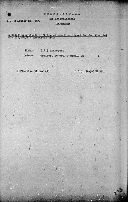 Anti-aircraft Operations Room Signal Section WE III 188 2 - Amendment 2 - page 1.jpg