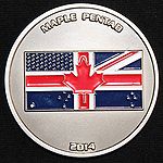Coin Special Operations Exercise Maple Pentad 2014 (reverse).jpg