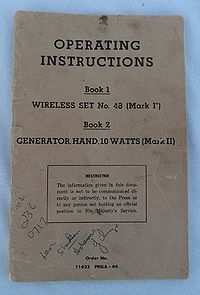 Operating Instructions WS No. 48 MkI and Generator Hand 10 Watts MkII - Title page.jpg